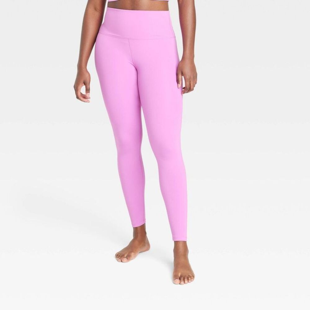 All In Motion Women's Brushed Sculpt Flare High Rise Leggings Workout Pants - Picture 3 of 4